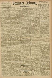 Stettiner Zeitung. 1899, Nr. 96 (25 Februar) - Abend-Ausgabe