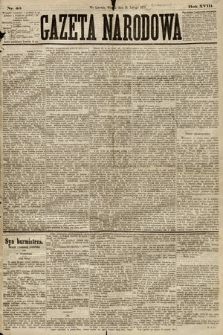 Gazeta Narodowa. 1879, nr 40
