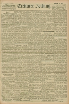 Stettiner Zeitung. 1899, Nr. 164 (15 April)