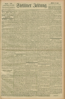 Stettiner Zeitung. 1899, Nr. 173 (26 April)