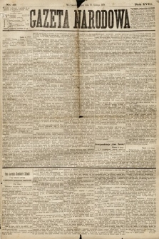 Gazeta Narodowa. 1879, nr 43