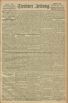 Stettiner Zeitung. 1899, Nr. 176 (29 April)