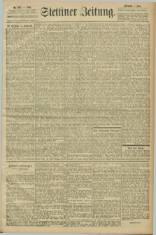 Stettiner Zeitung. 1899, Nr. 207 (7 Juni)