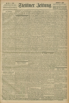 Stettiner Zeitung. 1899, Nr. 213 (14 Juni)