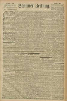 Stettiner Zeitung. 1899, Nr. 215 (16 Juni)