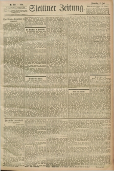 Stettiner Zeitung. 1899, Nr. 238 (13 Juli)