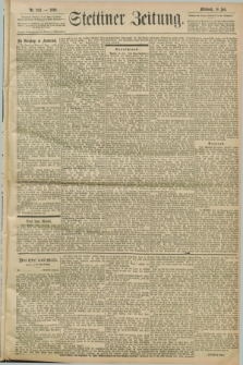 Stettiner Zeitung. 1899, Nr. 243 (19 Juli)