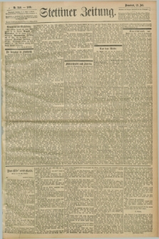 Stettiner Zeitung. 1899, Nr. 246 (22 Juli)