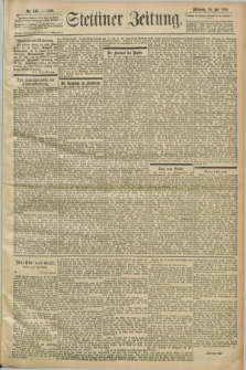 Stettiner Zeitung. 1899, Nr. 249 (26 Juli)