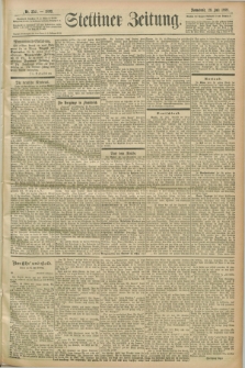 Stettiner Zeitung. 1899, Nr. 252 (29 Juli)