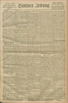 Stettiner Zeitung. 1899, Nr. 263 (11 August)