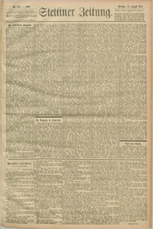 Stettiner Zeitung. 1899, Nr. 266 (15 August)