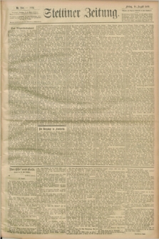 Stettiner Zeitung. 1899, Nr. 269 (18 August)