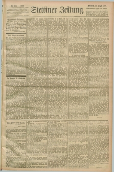Stettiner Zeitung. 1899, Nr. 273 (23 August)