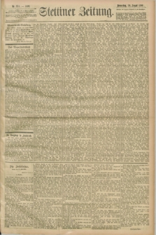 Stettiner Zeitung. 1899, Nr. 274 (24 August)