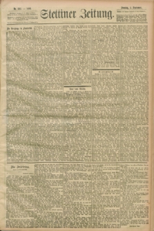 Stettiner Zeitung. 1899, Nr. 283 (3 September)