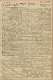 Stettiner Zeitung. 1899, Nr. 286 (7 September)