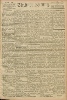Stettiner Zeitung. 1899, Nr. 300 (23 September)