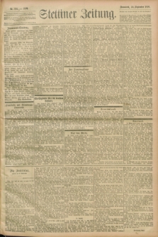 Stettiner Zeitung. 1899, Nr. 306 (30 September)