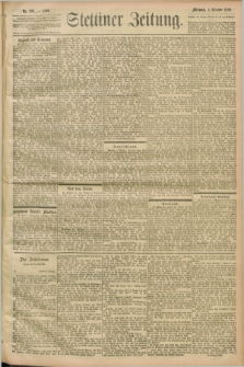 Stettiner Zeitung. 1899, Nr. 309 (4 Oktober)