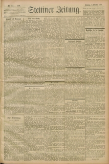 Stettiner Zeitung. 1899, Nr. 313 (8 Oktober)