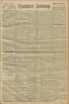 Stettiner Zeitung. 1899, Nr. 315 (11 Oktober)