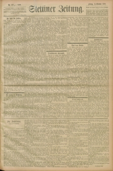 Stettiner Zeitung. 1899, Nr. 317 (13. Oktober)