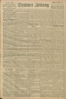 Stettiner Zeitung. 1899, Nr. 331 (29 Oktober)