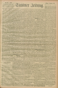 Stettiner Zeitung. 1899, Nr. 335 (3 November)