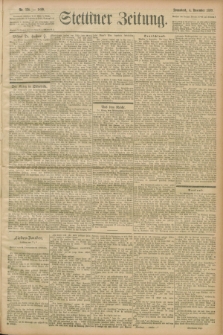 Stettiner Zeitung. 1899, Nr. 336 (4 November)