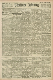 Stettiner Zeitung. 1899, Nr. 357 (30 November)