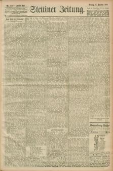 Stettiner Zeitung. 1899, Nr. 372 (17. Dezember)