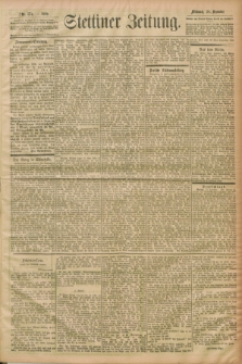 Stettiner Zeitung. 1899, Nr. 374 (20 Dezember)