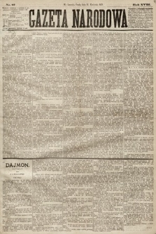 Gazeta Narodowa. 1879, nr 87