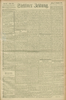 Stettiner Zeitung. 1900, Nr. 227 (28 September)