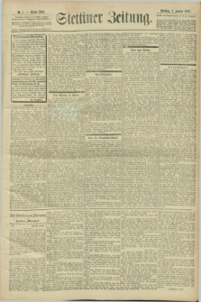 Stettiner Zeitung. 1901, Nr. 1 (1 Januar)