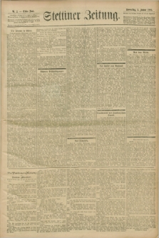 Stettiner Zeitung. 1901, Nr. 2 (3 Januar)