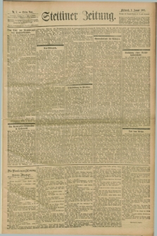 Stettiner Zeitung. 1901, Nr. 7 (9 Januar)