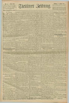 Stettiner Zeitung. 1901, Nr. 12 (15 Januar)