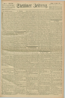 Stettiner Zeitung. 1901, Nr. 15 (18 Januar)
