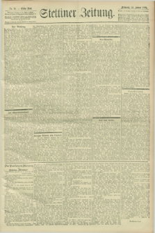 Stettiner Zeitung. 1901, Nr. 19 (23 Januar)
