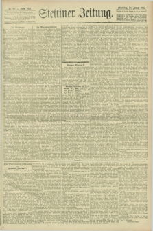 Stettiner Zeitung. 1901, Nr. 20 (24 Januar)