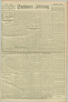 Stettiner Zeitung. 1901, Nr. 26 (31 Januar)