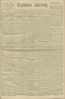Stettiner Zeitung. 1901, Nr. 36 (12 Februar)