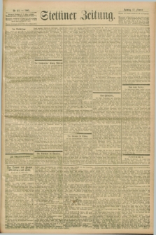 Stettiner Zeitung. 1901, Nr. 41 (17 Februar)