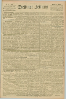 Stettiner Zeitung. 1901, Nr. 43 (20 Februar)