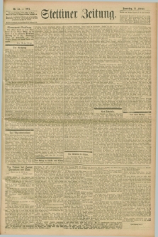 Stettiner Zeitung. 1901, Nr. 44 (21 Februar)