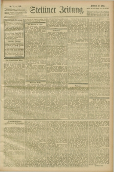 Stettiner Zeitung. 1901, Nr. 73 (27 März)