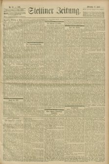 Stettiner Zeitung. 1901, Nr. 89 (17 April)