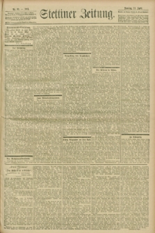 Stettiner Zeitung. 1901, Nr. 93 (21 April)